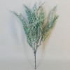 Christmas Fern Snow Bush 35cm - X21098 U4 Christmas Fern Snow Bush 35cm - X21098 U4