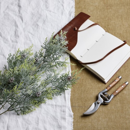 Artificial Frosted Christmas Pine with Cones 77cm - X24029 Artificial Frosted Christmas Pine with Cones 77cm - X24029
