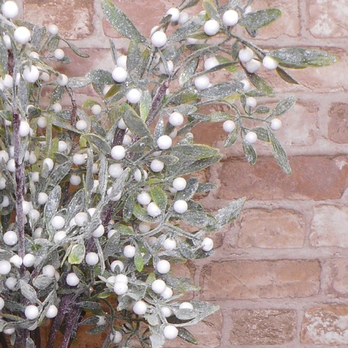Glitter Mistletoe Spray 60cm - X23028 Glitter Mistletoe Spray 60cm - X23028