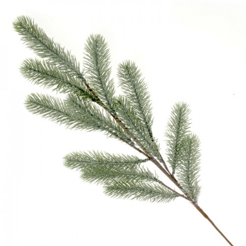 Artificial Christmas Pine with Silver Glitter 70cm - X22026