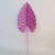 Artificial Acanthus Leaf Hot Pink Glitter - 16X005