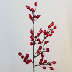 Artificial Christmas Berries Red 62cm - X21071 BAY3B
