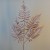 Glitter Christmas Fern Spray Rose Gold 66cm - X20058