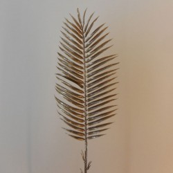 Glitter Palm Leaf Bronze - X21026