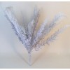 Silver Glitter Feather Fern Plant - 16X002