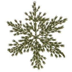 Artificial Christmas Pine Snowflake Large 92cm  - 18X029