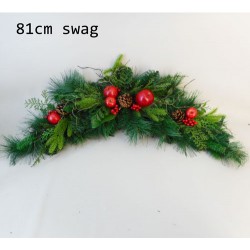 Luxury Artificial Yule Christmas Swag 81cm - 17X181 