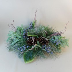Blueberry Christmas Table Decoration - 17X199