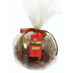 Christmas Wishes Pot Pourri filled FIsh Bowl 20cm - X25027
