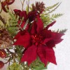 Christmas Poinsettias Posy Red 32cm - X23010