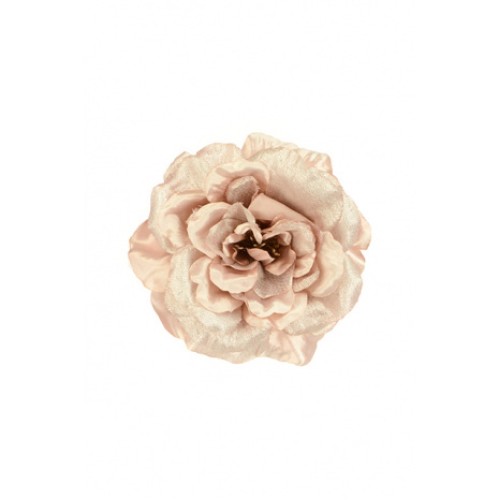 Christmas Clip on Satin Rose Peach 14cm - X22051 BAY2B