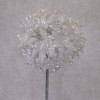 62cm White Glitter Allium - X23004 62cm White Glitter Allium - X23004