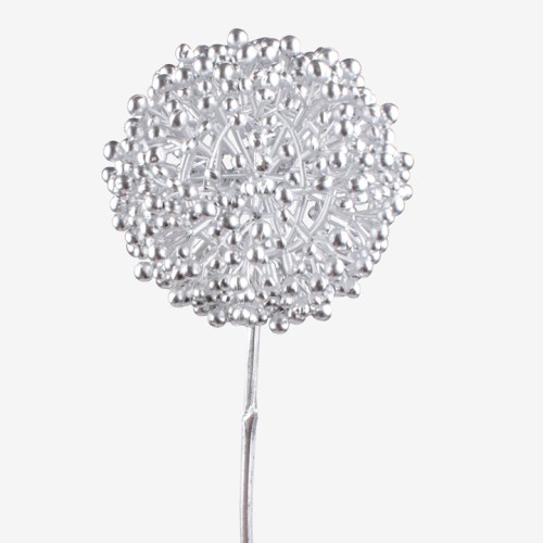 Metallic Allium Silver 65cm - X23045 BAY1C Metallic Allium Silver 65cm - X23045 BAY1C