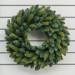 Double Pine Christmas Wreath Green 60cm - X24025