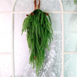 Real Touch Norfolk Pine Teardrop Swag 63cm - X25033
