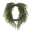 Waxed Pine Wreath 61cm - X25070 Waxed Pine Wreath 61cm - X25070