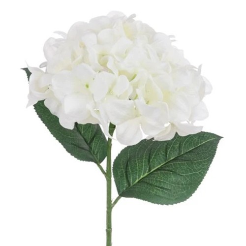 Eco Artificial Hydrangea White 69cm - H183 H4 Eco Artificial Hydrangea White 69cm - H183 H4