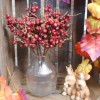 Artificial Berry Stem Red 40cm - B005 JJ2