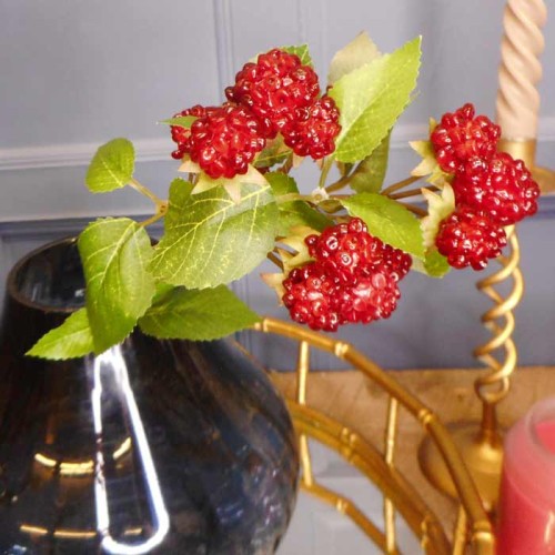 Artificial Raspberry Branch - RAS004 M2 Artificial Raspberry Branch - RAS004 M2