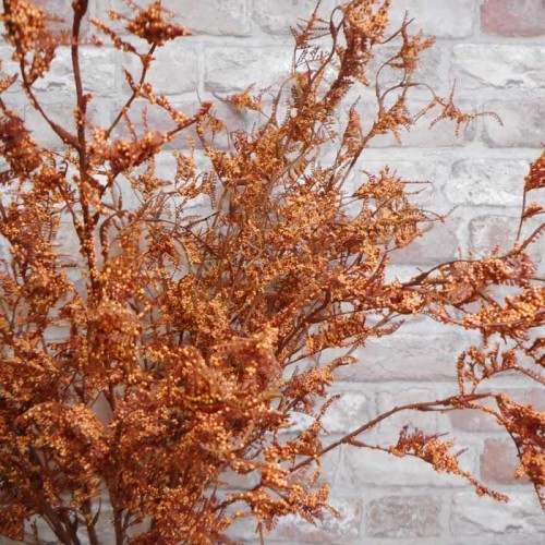 Artificial Limonium Orange 110cm - L010 I1 Artificial Limonium Orange 110cm - L010 I1