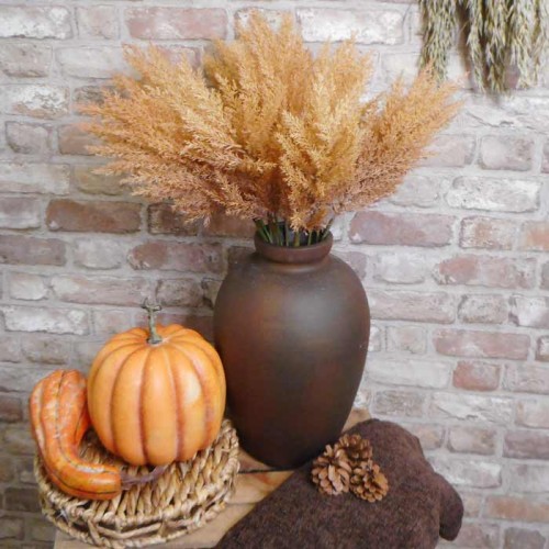 65cm Artificial Pampas Grass Caramel - PAM025 L3 65cm Artificial Pampas Grass Caramel - PAM025 L3