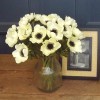 Artificial Anemones Cream 35cm - A015