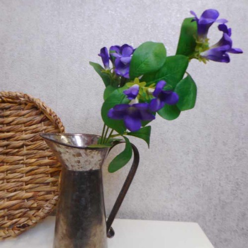 Artificial Bellflowers Purple 47cm - B027  B2