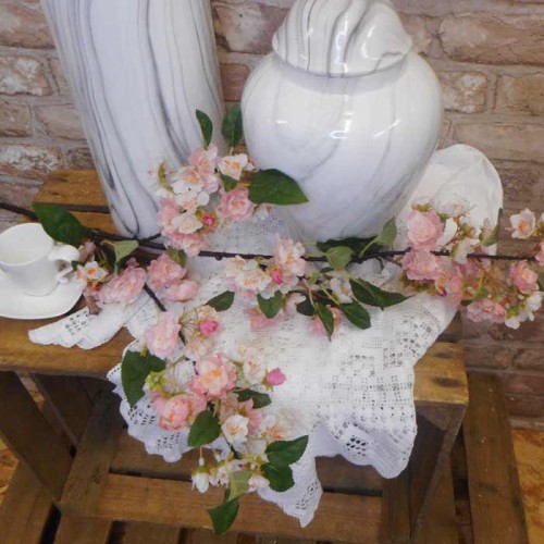 Artificial Cherry Blossom Branch Pink 105cm - B039 B3