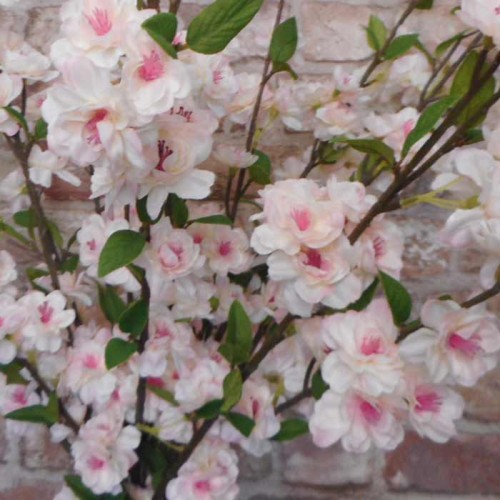 Artificial Cherry Blossom Branch Pale Pink 89cm - B018 B2