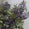 Artificial Boxwood Plants with Purple Buds 39cm - BOX006 II4