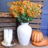 Artificial Buttercups Orange 63cm - B082 A3