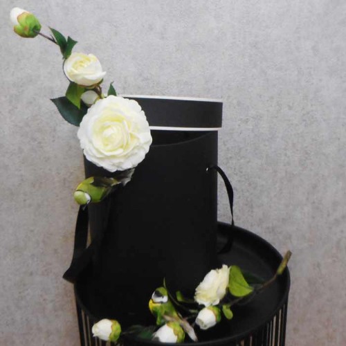 Artificial Camellias Cream 58cm - C118 A4 Artificial Camellias Cream 58cm - C118 A4