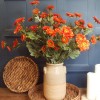 Artificial Spray Chrysanthemums Orange 69cm - G006 F4