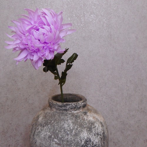 Lilac Silk Chrysanthemum 82cm - C194 A1