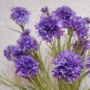 Artificial Meadow Cornflowers Purple Flowers 56cm - C158 D3