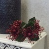 Artificial Leucospermum Protea Plant Burgundy 39cm - C087 P1