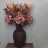 Antique Hydrangeas Dusky Pink 52cm | Faux Dried Flowers - H196 EE1