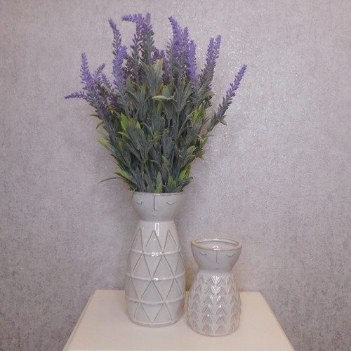 Artificial Lavender Plant Lavender Purple 50cm - L101 I3