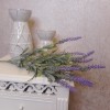 Artificial Lavender Plant Lavender Purple 50cm - L101 I3