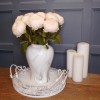 Artificial Peony Flowers Peach 42cm - P049 J4 Artificial Peony Flowers Peach 42cm - P049 J4