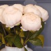 Artificial Peony Flowers Peach 42cm - P049 J4 Artificial Peony Flowers Peach 42cm - P049 J4