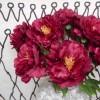 Artificial Peony Wine - X19009 H4 Artificial Peony Wine - X19009 H4