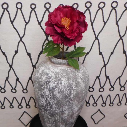 Artificial Peony Wine - X19009 H4 Artificial Peony Wine - X19009 H4