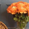 Calypso Artificial Ranunculus Orange 44cm - R244 O2