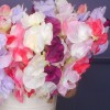 Faux Sweet Peas Posy 40cm - S090 C2