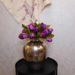 Tulip Bunch Purple 27cm - T008 O4