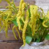 Artificial Amaranthus Yellow 76cm - C113 E2