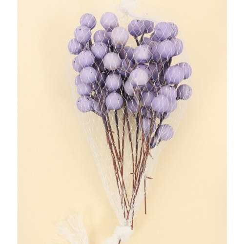 Easter Berry Picks Lilac 12 Pack - EAS010 DD1 Easter Berry Picks Lilac 12 Pack - EAS010 DD1