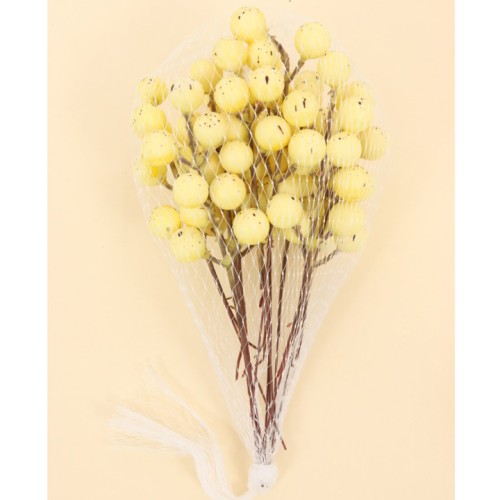 Easter Berry Picks Yellow 12 Pack - EAS013