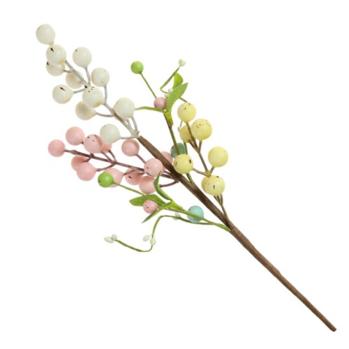 Easter Berries Stem 40cm - EAS004 JJ1 Easter Berries Stem 40cm - EAS004 JJ1